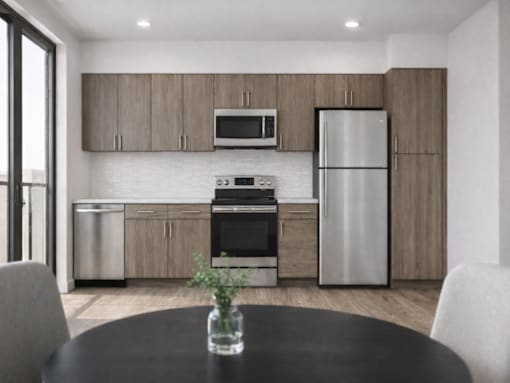 The Terrace at Academy Village Dining Table in Kitchen